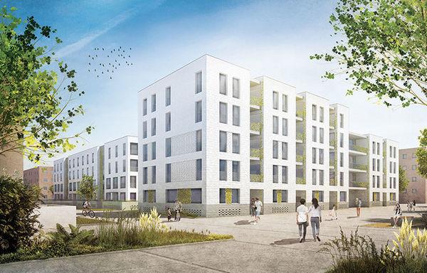 3. Preis: 1100 Architekten Riehm Piscuskas Part GmbB, Frankfurt mit Sommerlad Haase Kuhli Landschaftsarchitekten PartG mbB, Gießen