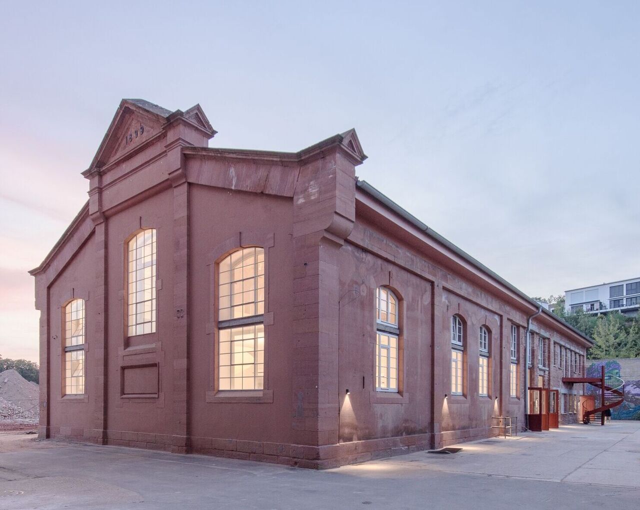 Foto: Peter Stobel, Kaiserslautern Ansicht des denkmalgeschützten Gebäudes